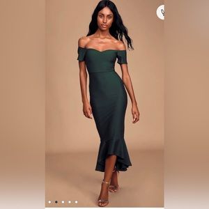 Closing the Closet Sale - Lulus Off the Shoulder Dress